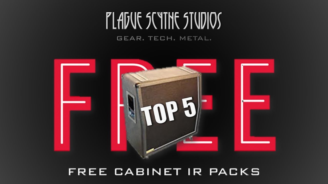 My Top 5 - Free Cabinet Impulse Responses Packs