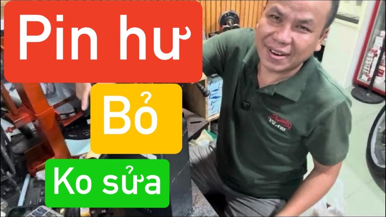 Pin hư thì thay sửa tốn tiền , thêm bực mình 