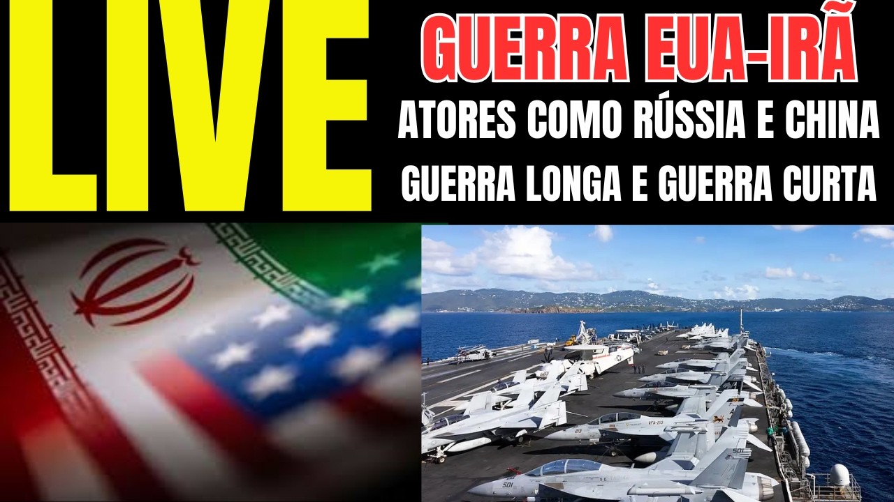 EUA CERCAM O IRÃ COM PORTA-AVIÕES: PREPARAÇÃO PARA GUERRA OU SINAL DE FRAQUEZA?