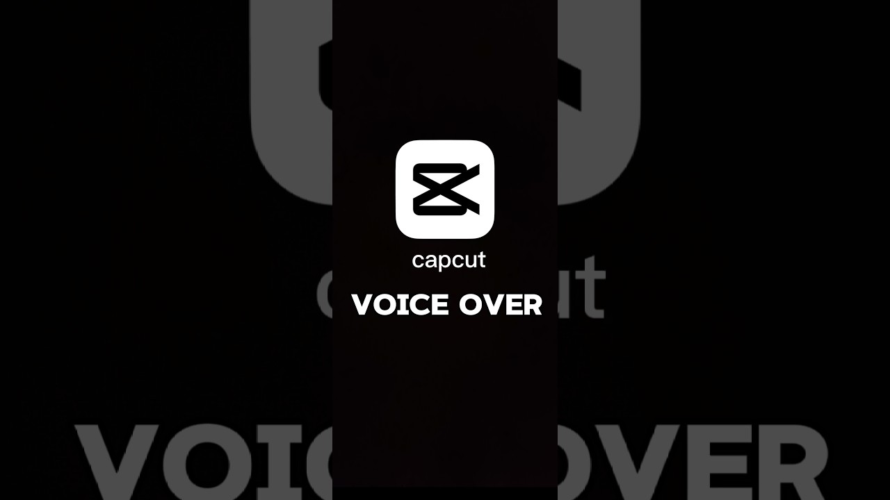 VOICEOVERS IN CAPCUT voice over video editing capcut #capcut #edit #videoediting #editingtutori