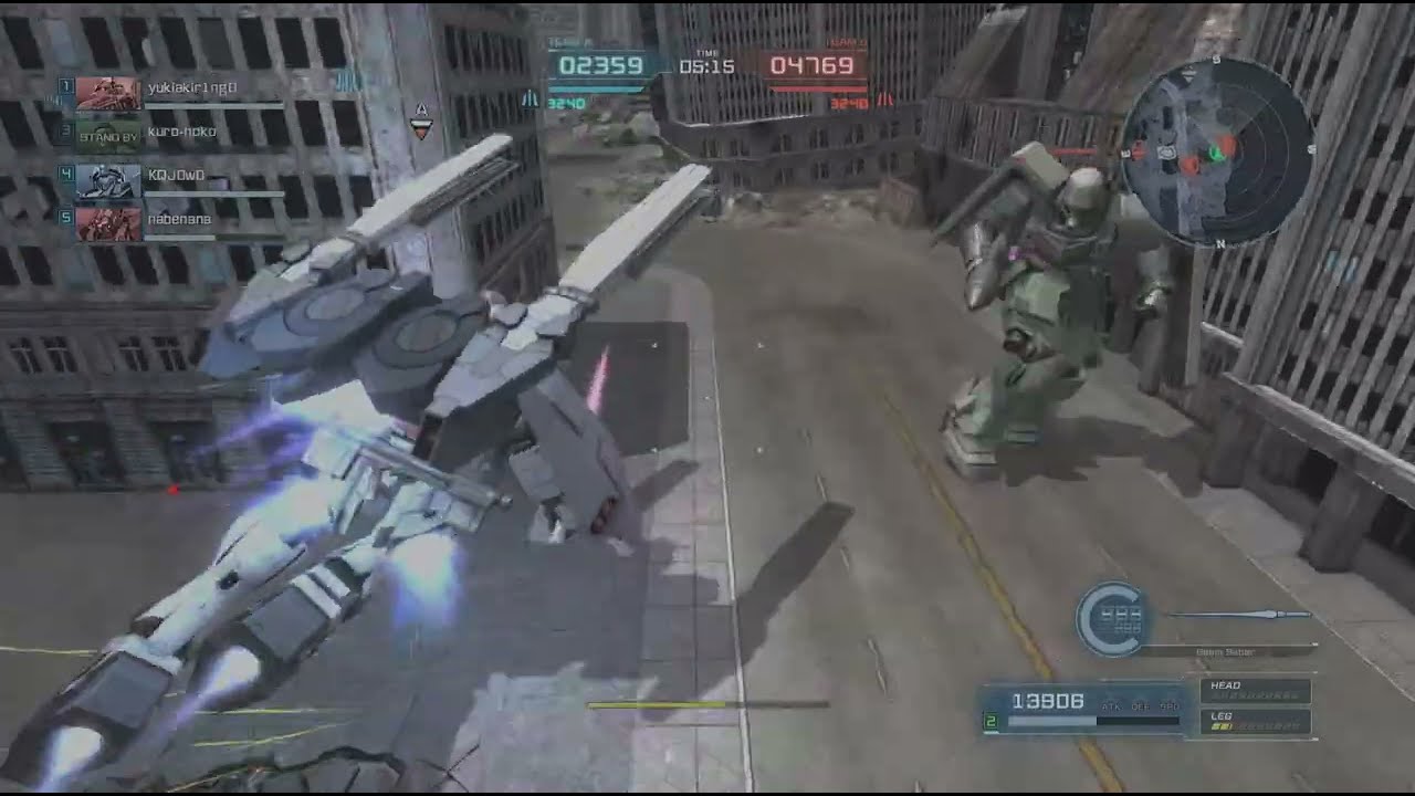 Gundam Battle Operation 2 -GBO 2- Situation Battle ground - Maxed Narrative Gundam