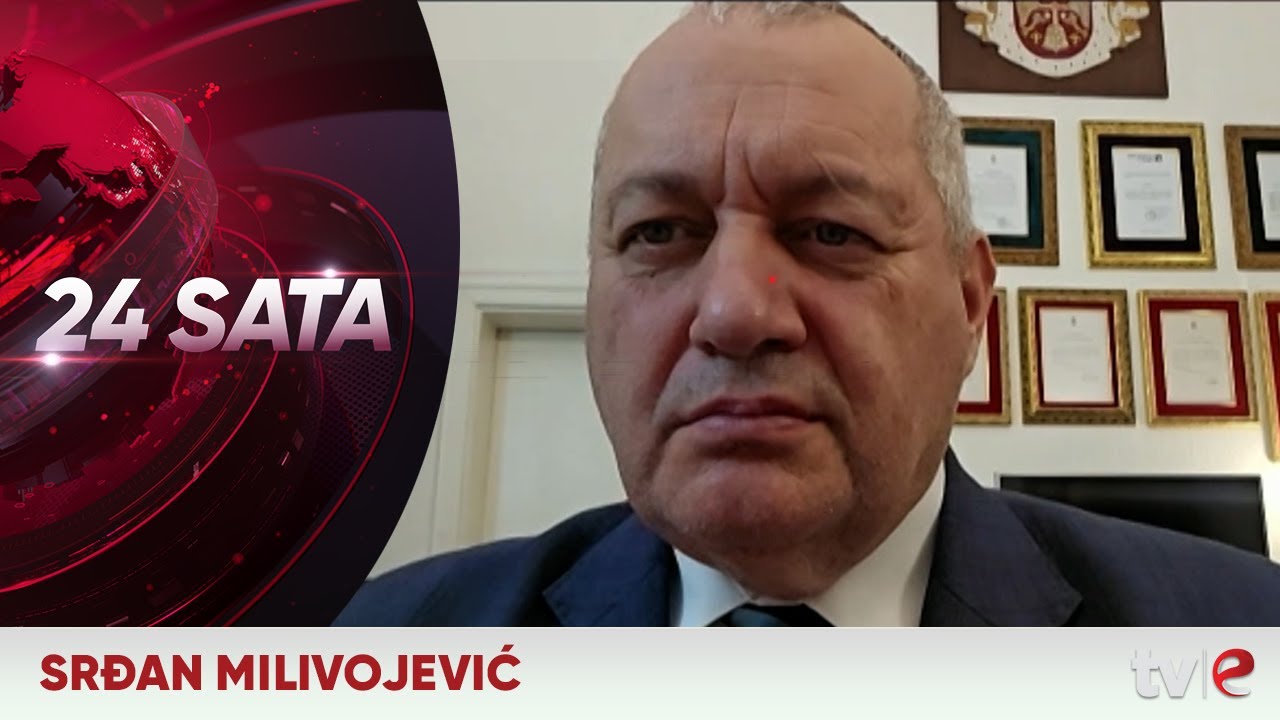 Informativna emisija: 24 sata - Srđan Milivojević
