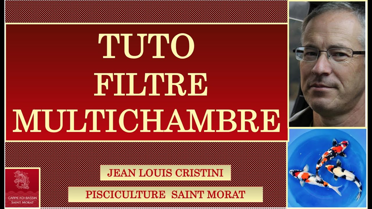 TUTO FILTRE MULTICHAMBRE BASSIN A CARPE KOI, FILTRATION  BIOLOGIQUE