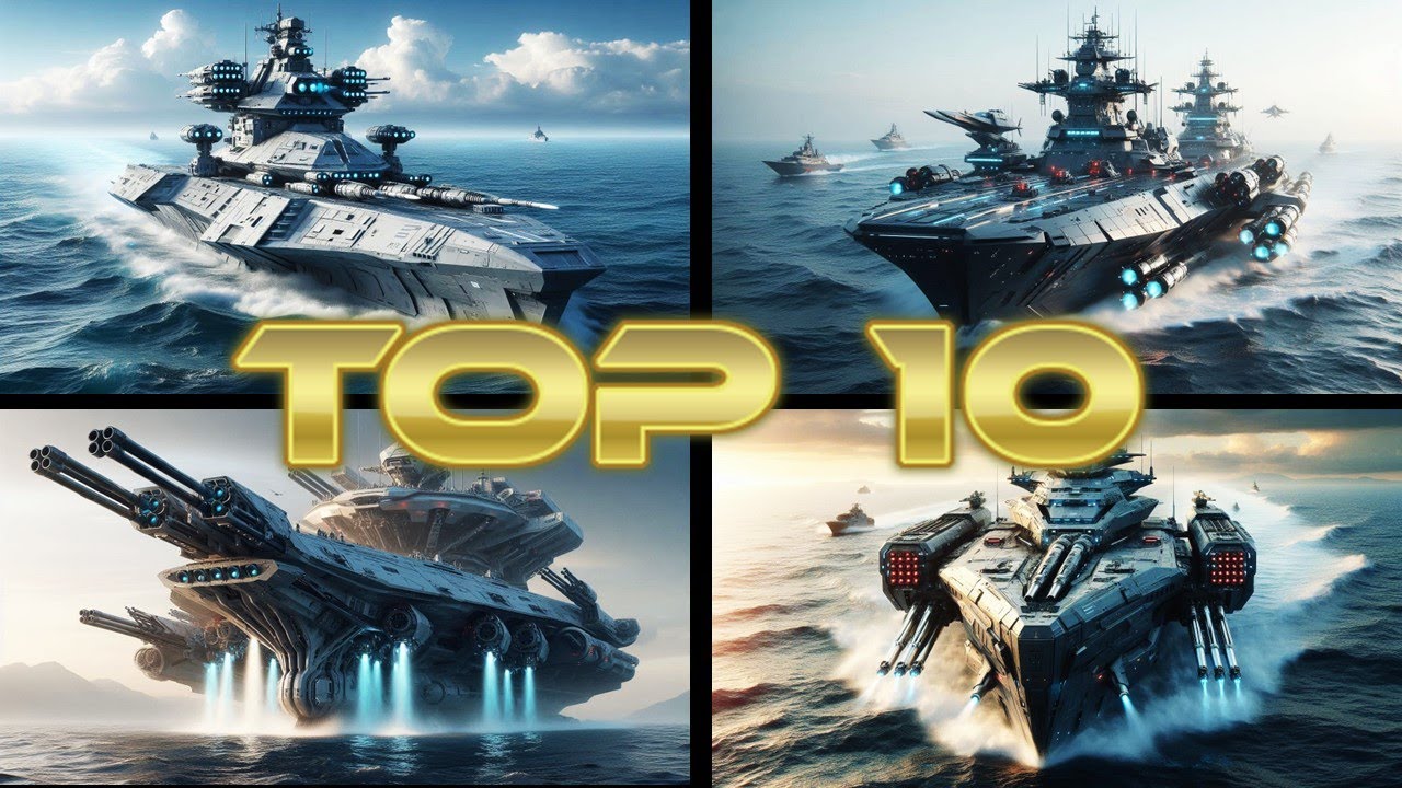 Top 10 Most Futuristic Warships!
