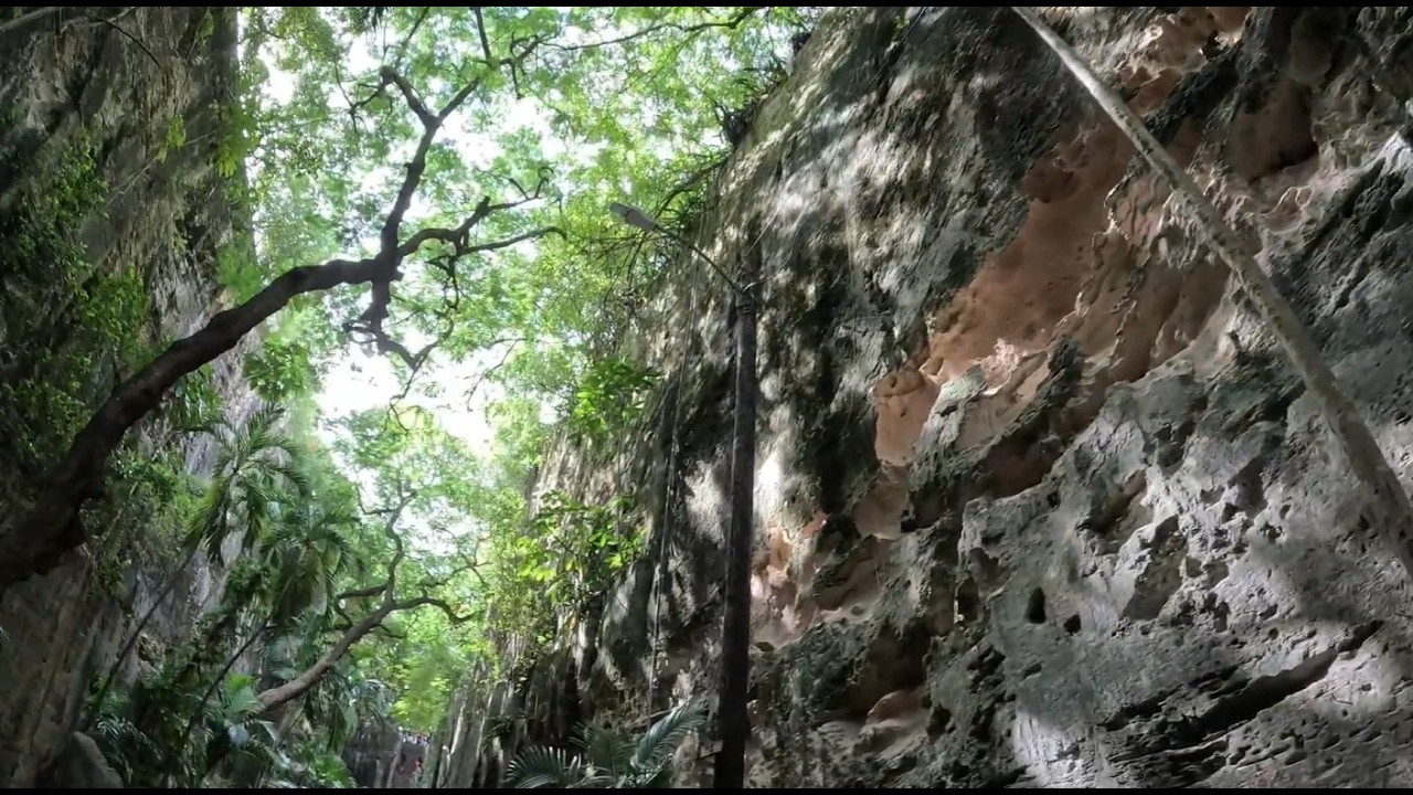 The Queen's Staircase is a walkway of 65 steps in Nassau, the capital city of The Bahamas.