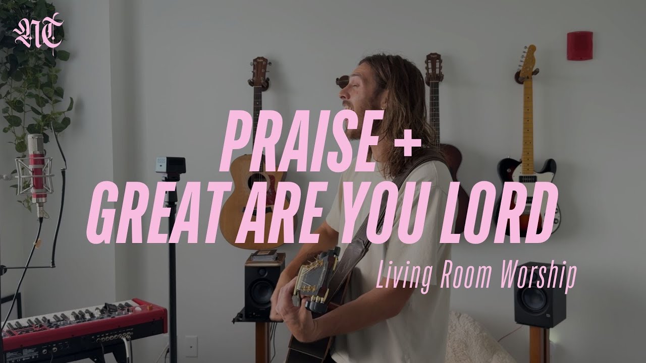 10-Minute Worship w/ Nathan Taylor | Praise / Great Are You Lord | Acoustic Guitar & Piano