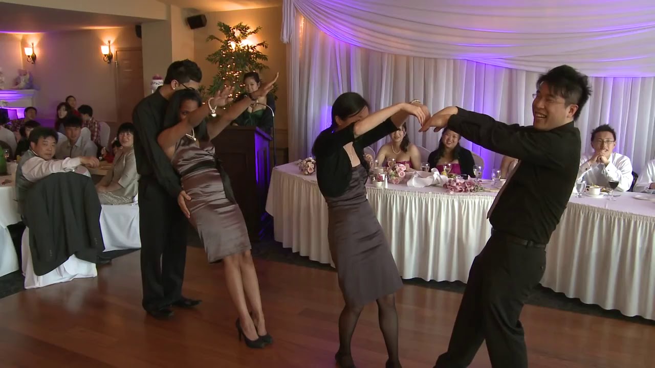 Kissing Game | A Chinese Wedding Game during Reception at Oakview Terrace in Richmond Hill Toronto