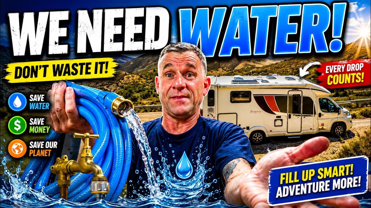 We Need Water Filling Your Motorhome Water Tank