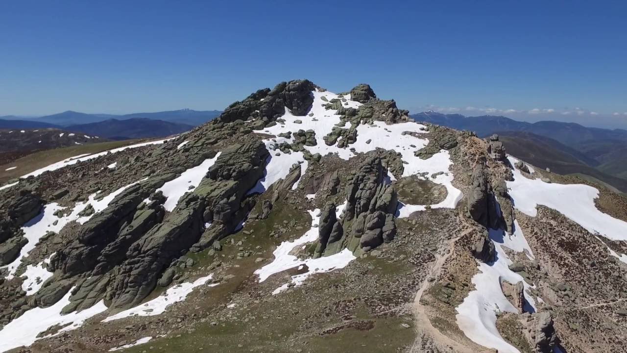 Los Picos de Urbión desde un drone