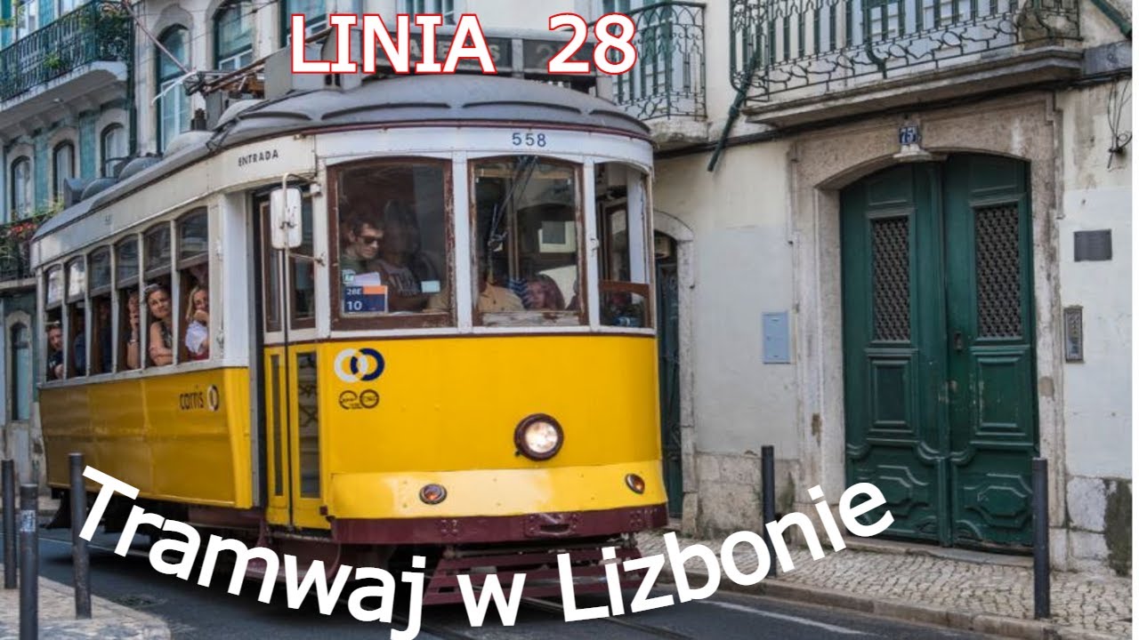 Lizbona. 🚊Tramwaj 28🚊 Przejazd Kultowym Tramwajem Linia 28 Cała Trasa I Lisbon Tram Vlog Driver View