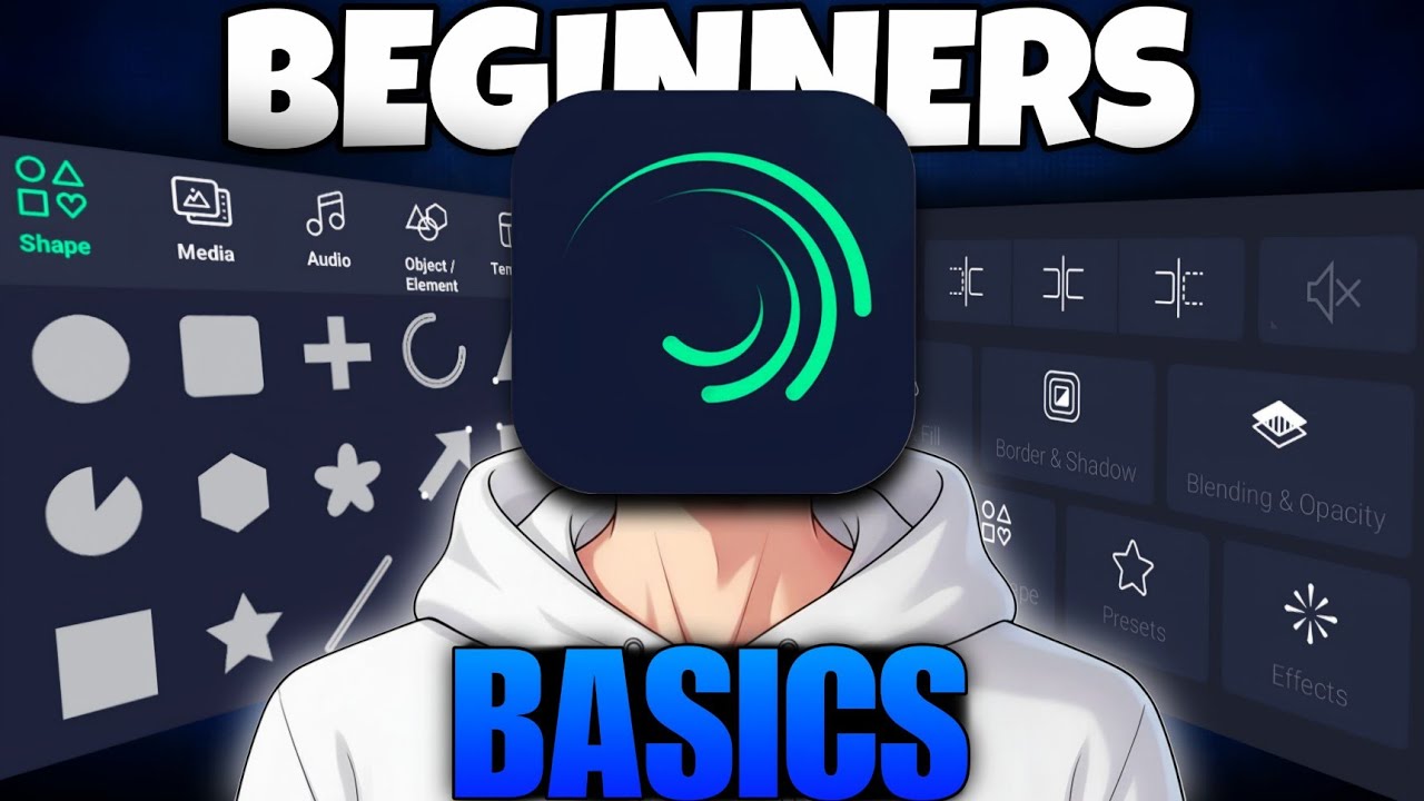 Alight Motion Basics Tutorial for Beginners 🔥(Step-by-Step)