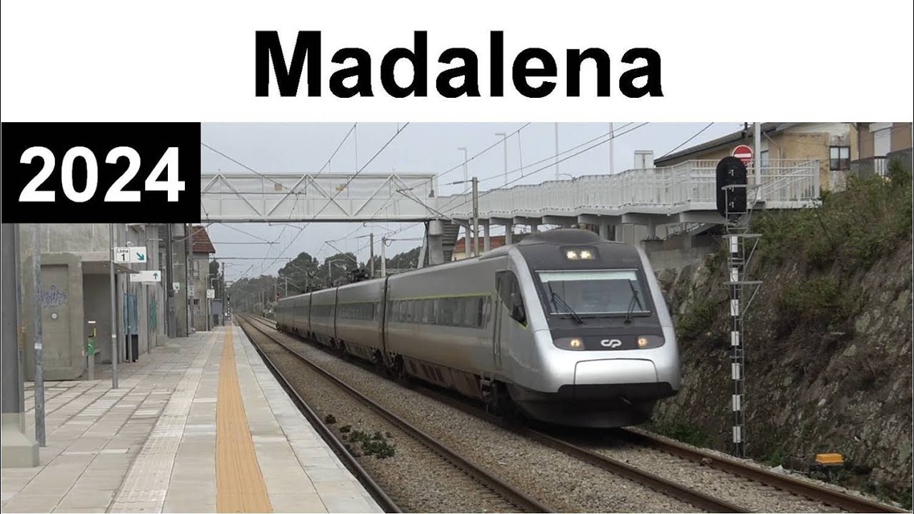 Estação de Madalena - Comboios de Portugal, Captrain & MEDWAY Trains