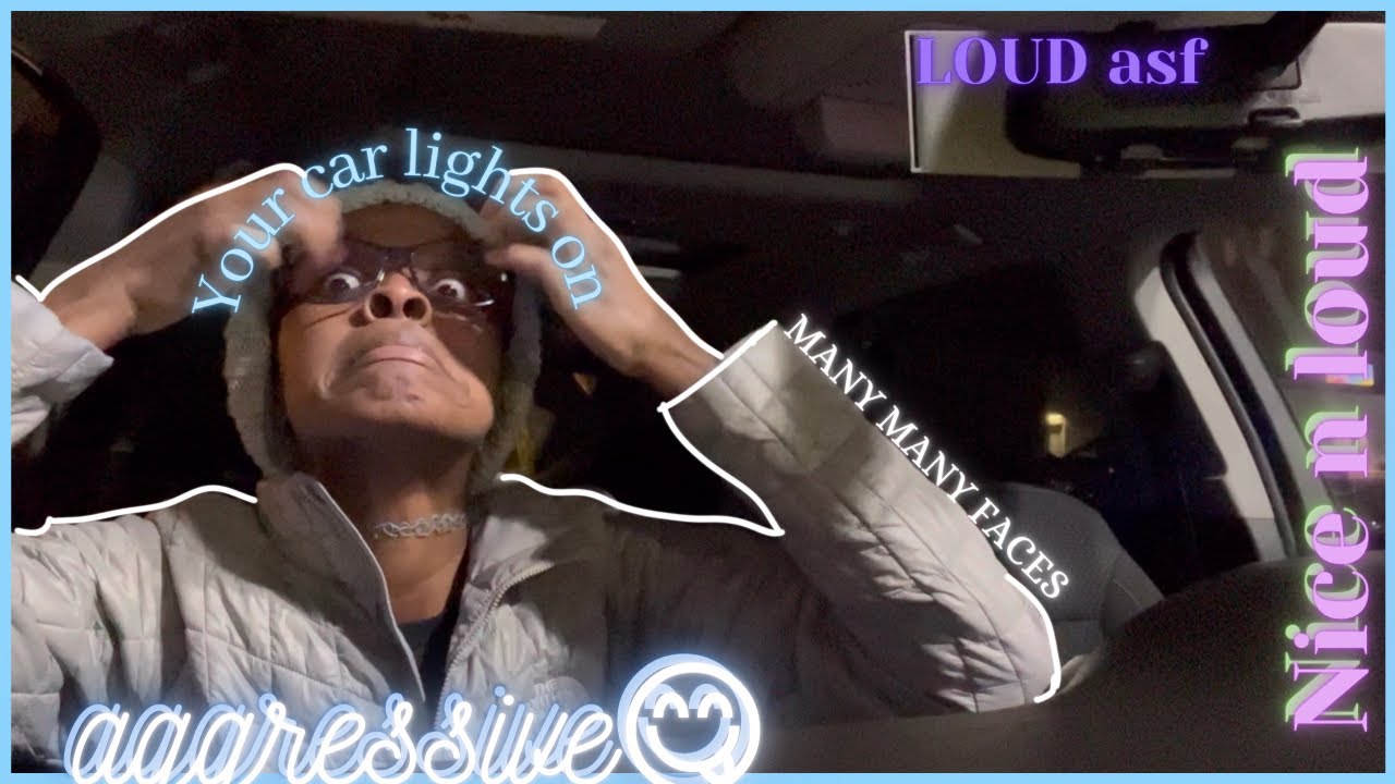 𝘼𝙎𝙈𝙍 car chaos pt 3 |Loud, fast, Mouth sounds, Her car lights on| +taps n scratches🌿