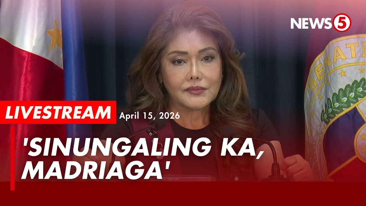 LIVE | Sen. Imee Marcos holds press briefing