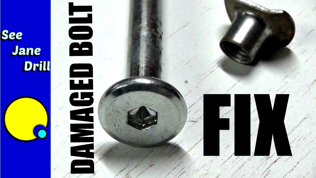 Fixing Damaged Bolts with a Tap and Die Set for Beginners