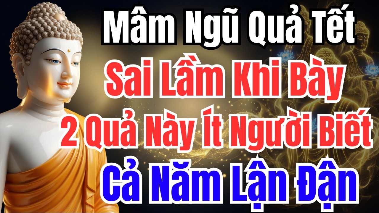 Mâm Ngũ Quả Ngày Tết: Sai Lầm Khi Bày Chuối Hay Cam Ít Ai Ngờ Tới – Hậu Quả Khôn Lường