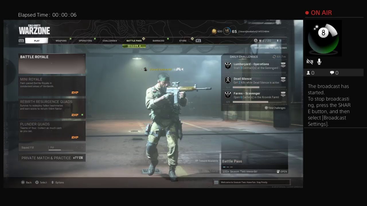 boobala421's Live stream rebirth