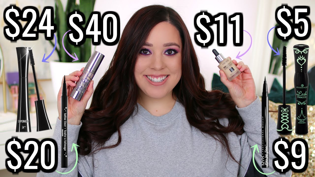 HIGH END MAKEUP I REPLACED WITH DRUGSTORE PRODUCTS! SAVE YOUR MONEY 💵