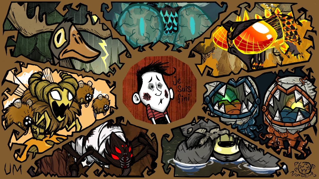 САМЫЙ подробный гайд на ВСЕХ боссов Uncompromising Mode! I Don't Starve Together