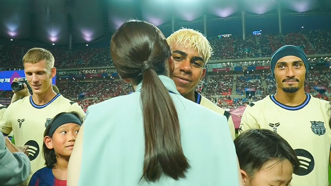 Lamine Yamal FLIRTING and putting a 10/10 Performance.
