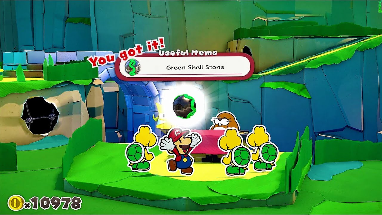 How To Get All Shell Stones | Paper Mario: The Origami King