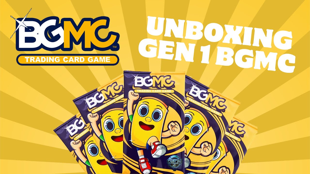 Unboxing Gen 1 BGMC Trading Cards