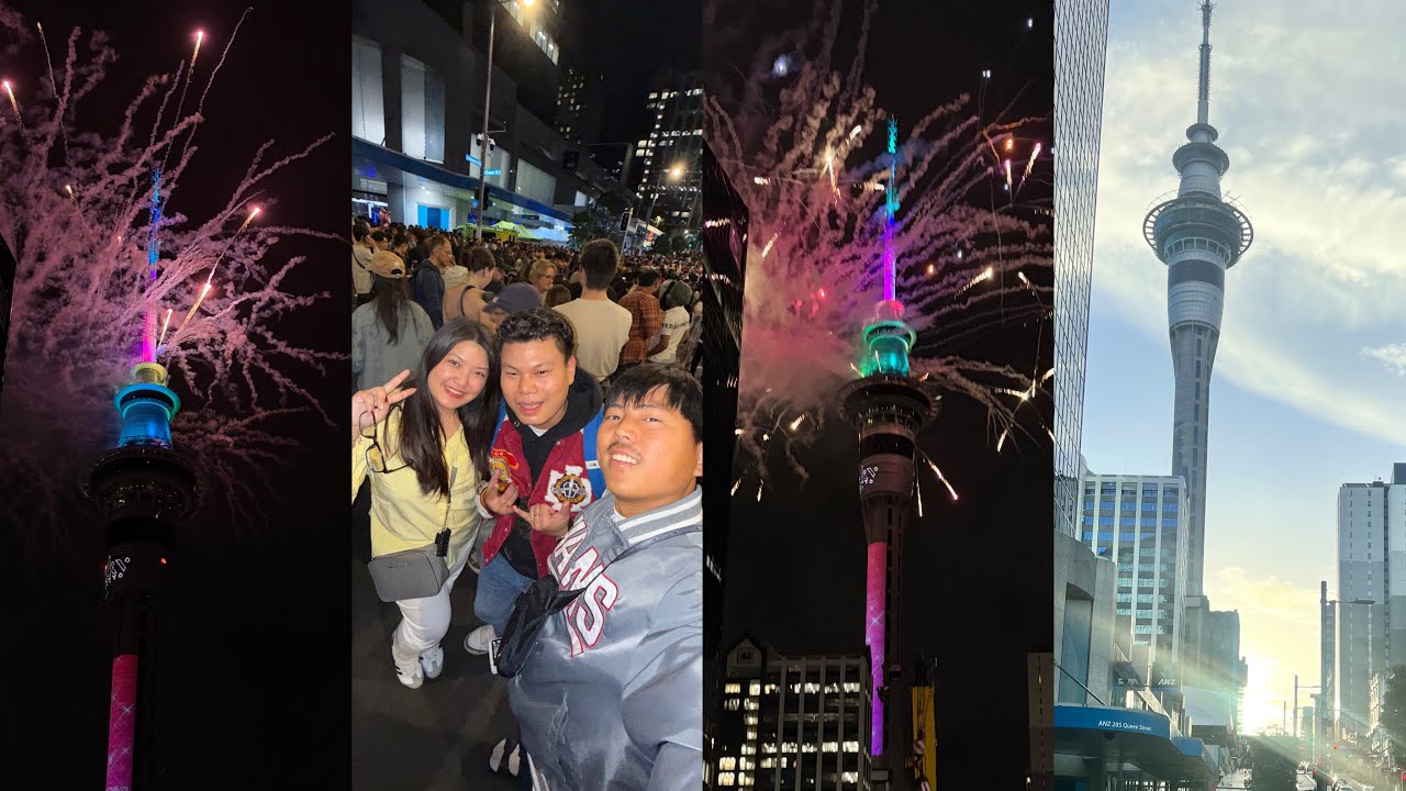 2025 Fireworks Auckland 1st VLOG OF 2026 