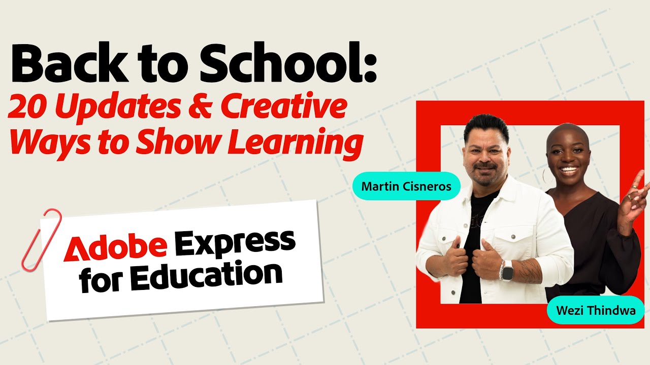 Back-to-School with Adobe Express: 20 Updates + Creative Ways to Show What You Know