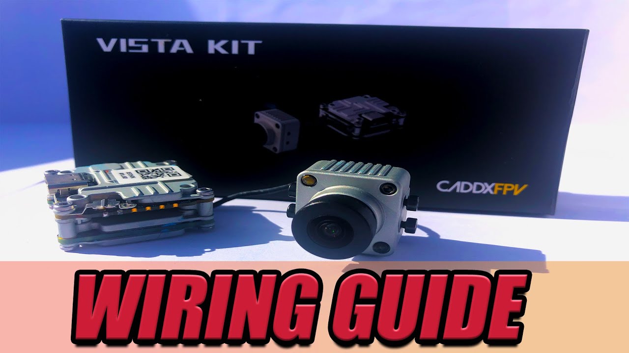 How To Wire Caddx Vista Full Guide! Betaflight Setup & Update Instructions