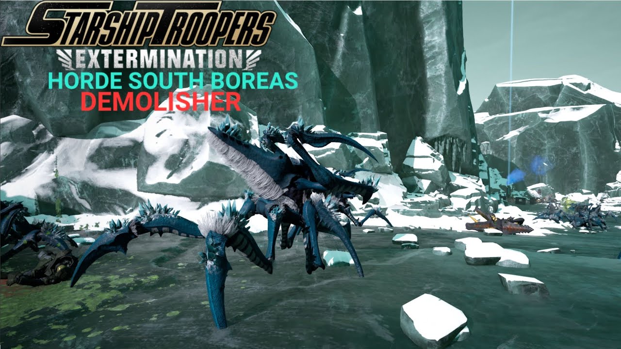 HORDE IN THE ICE! - STARSHIP TROOPERS EXTERMINATION!