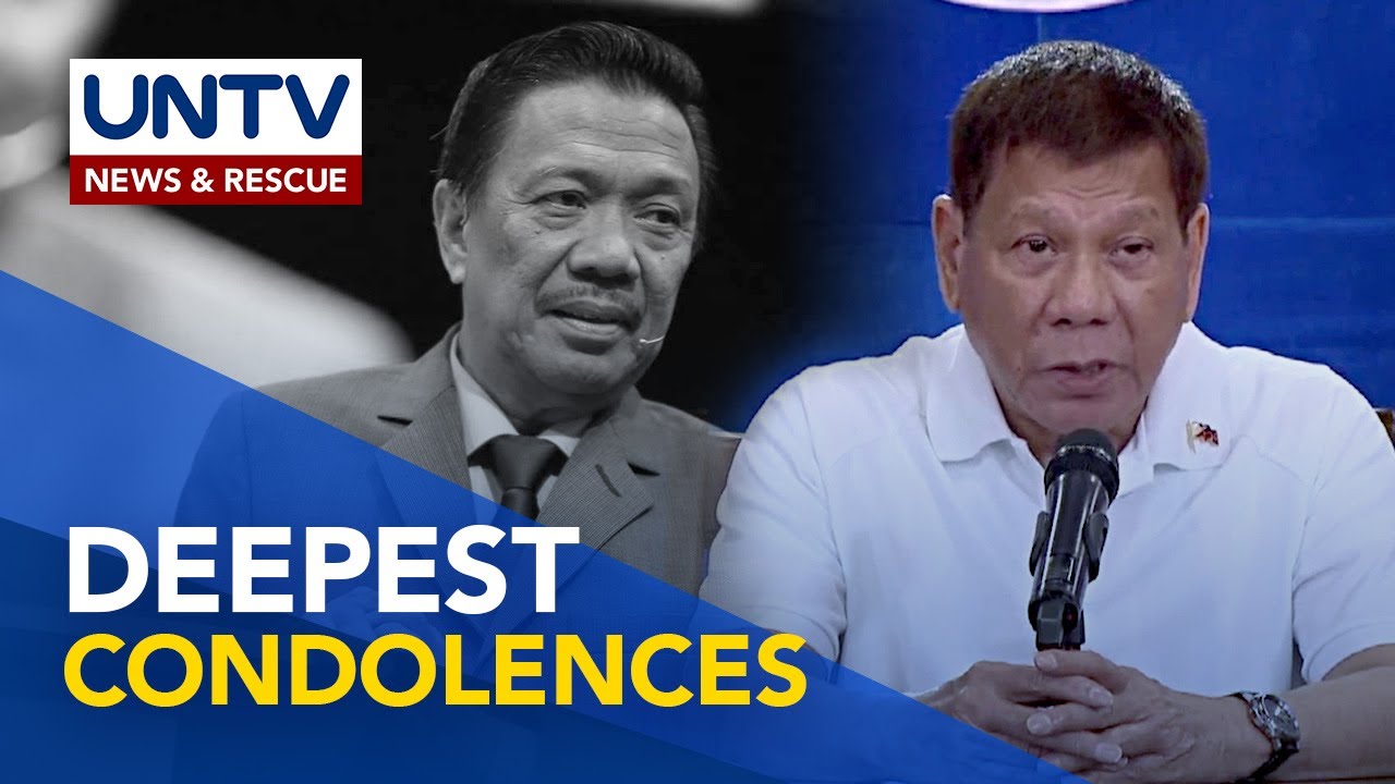 'DEEPEST CONDOLENCES': President Duterte's statement on the passing of Bro. Eli Soriano