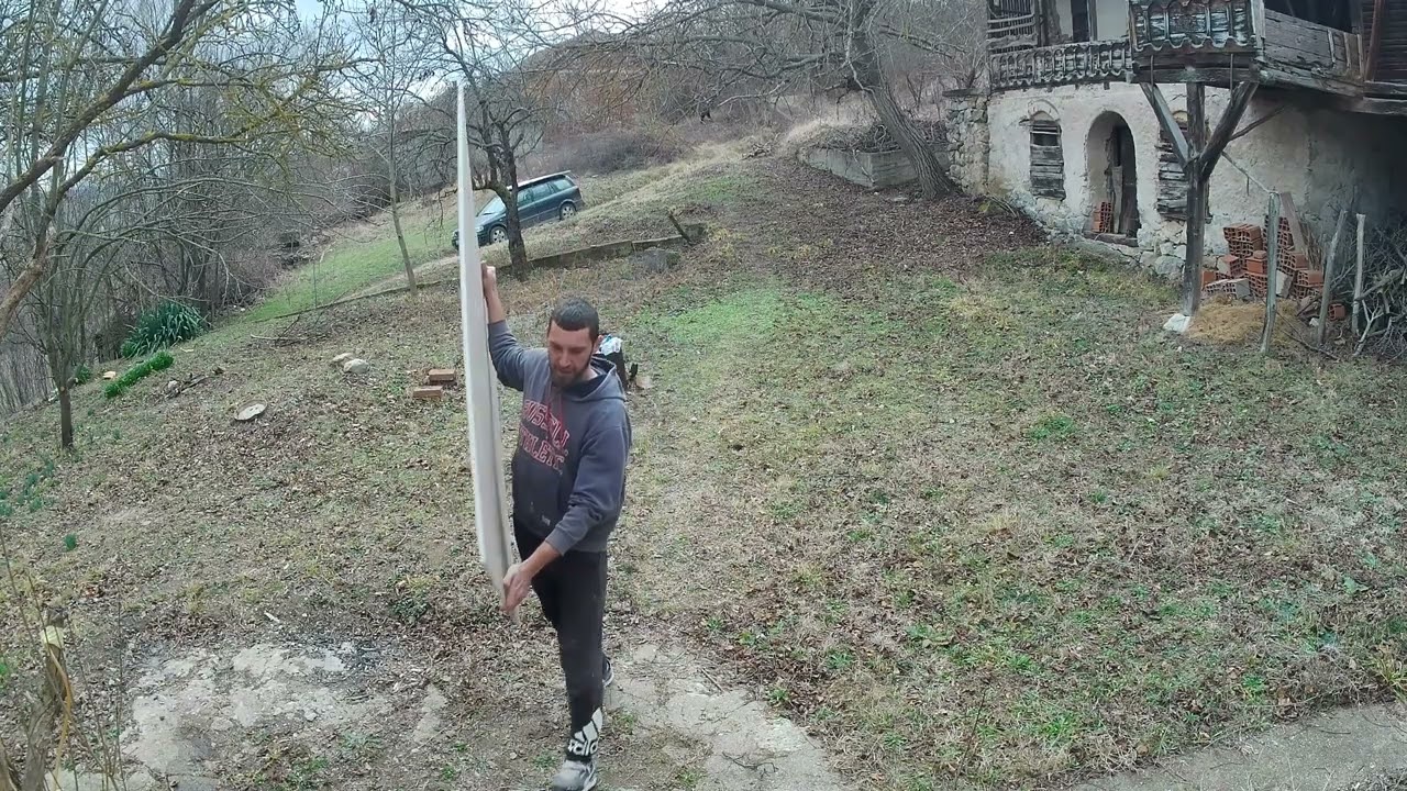 Renoviranje Stare Seoske Kuce  - Blatnjare 2, Spustanje Plafona Gips Plocama.