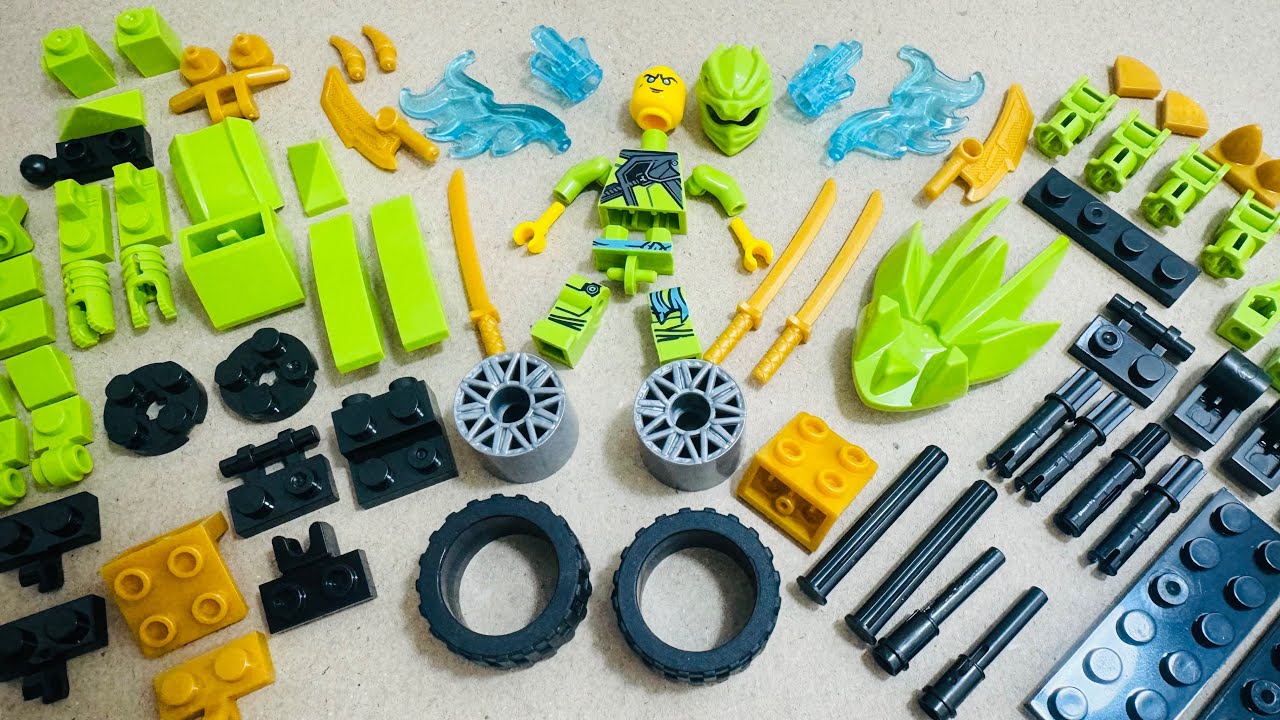 Боевой мотоцикл LEGO Ллойда | Ninjago | Минифигурки Lego Unofficial