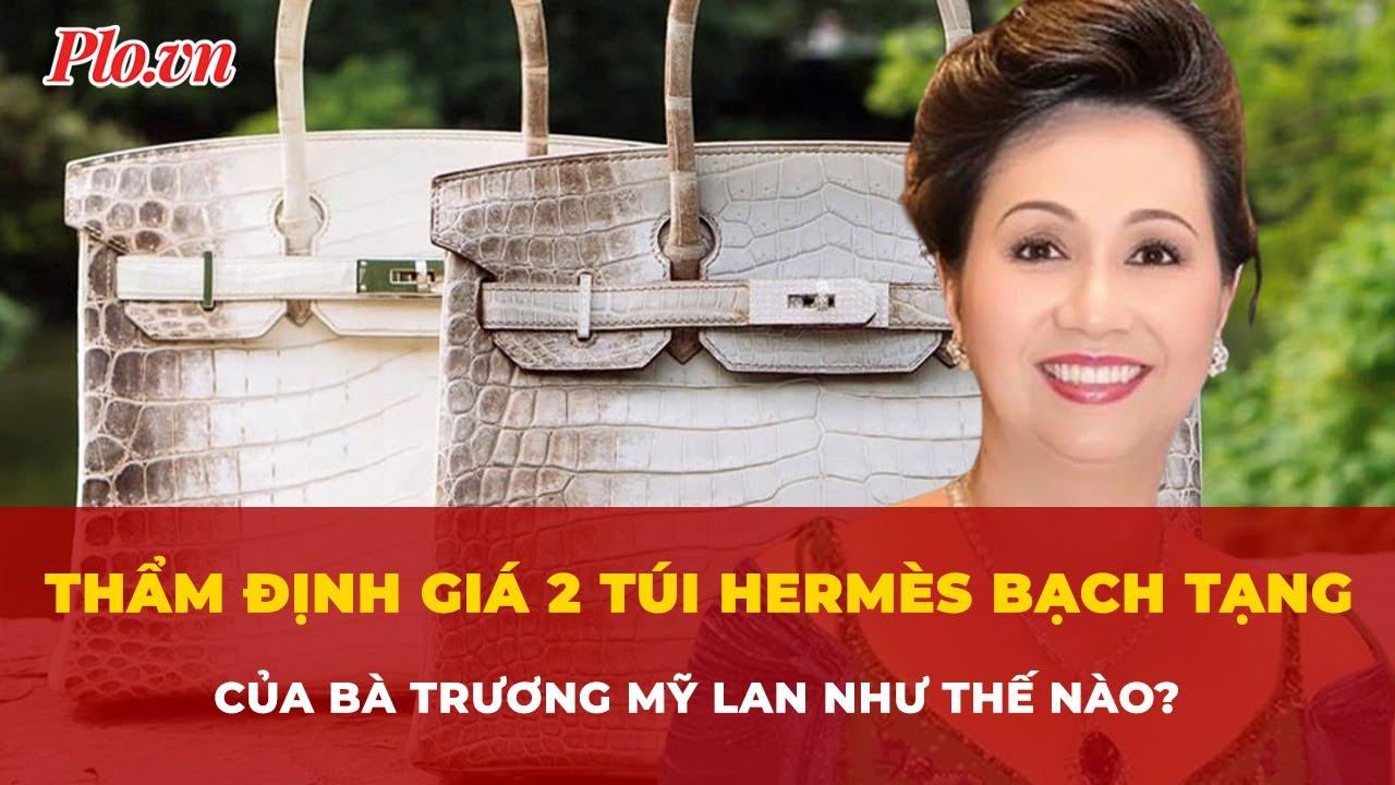 2 chiếc túi Hermès bạch tạng của bà Trương Mỹ Lan được thẩm định giá như thế nào? | Tin nhanh
