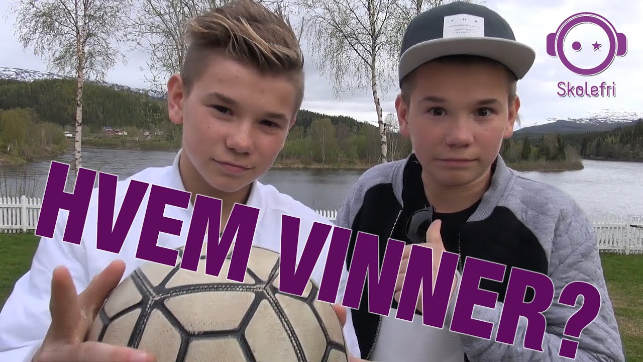 Straffekonkurranse mellom Marcus og Martinus!