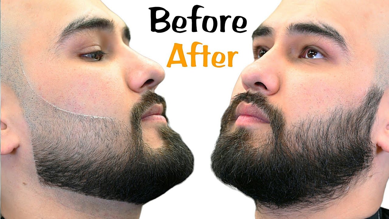 تعلم تدريج اللحية بدون استعمال الصبغة / فيديو مهم جدآ لعشاق اللحية الطبيعة Beard before and after