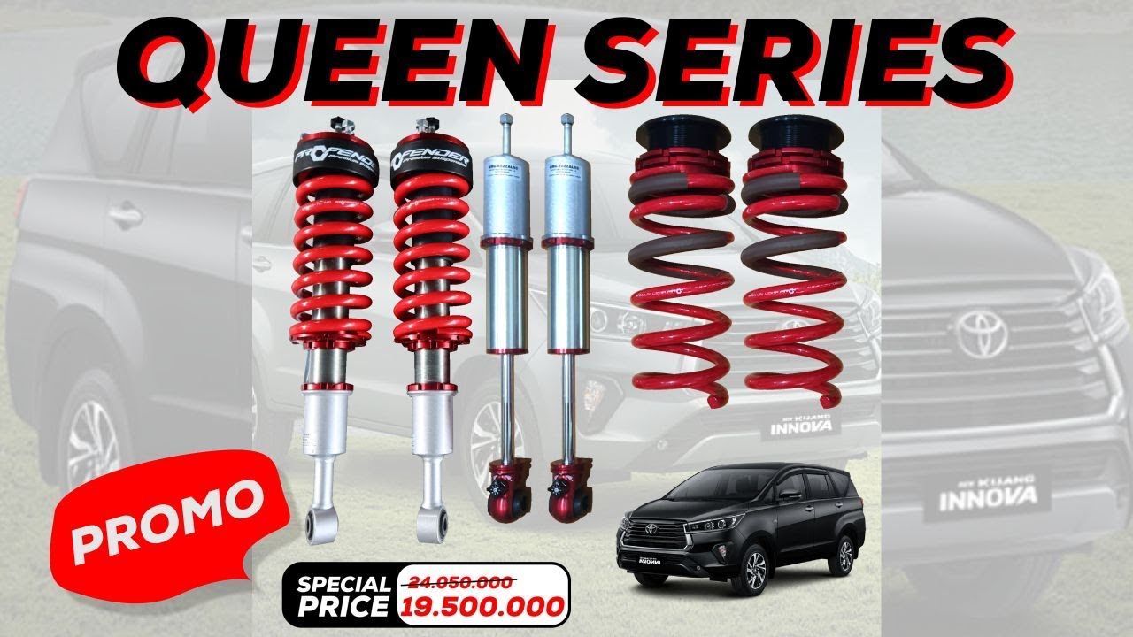 QUEEN SERIES INNOVA! SHOCKBREAKER PALING NYAMAN? Bisa Loweringkit? MENANG BANYAK! VS MERK SEBELAH