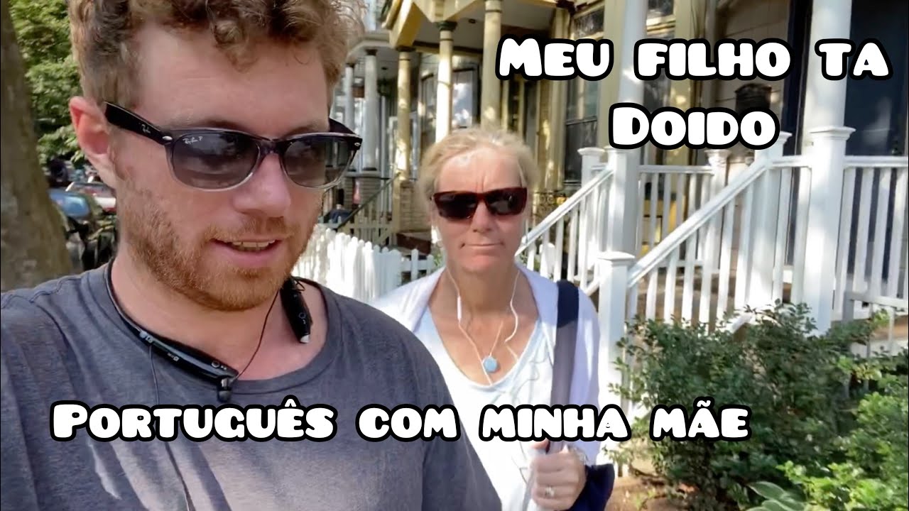 ENSINANDO PORTUGUÊS para MINHA MÃE