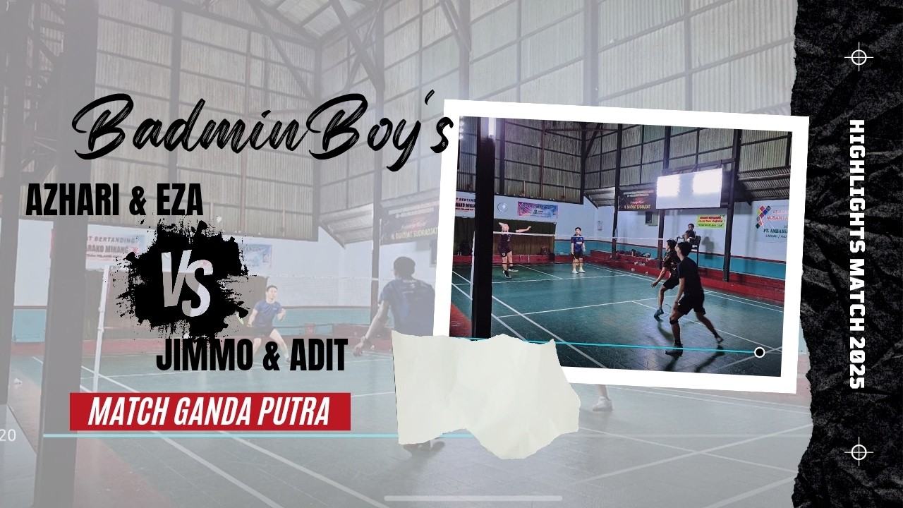 PERTANDINGAN KELAS C LEMBANG // AZHARI & EZA VS JIMMO & ADIT