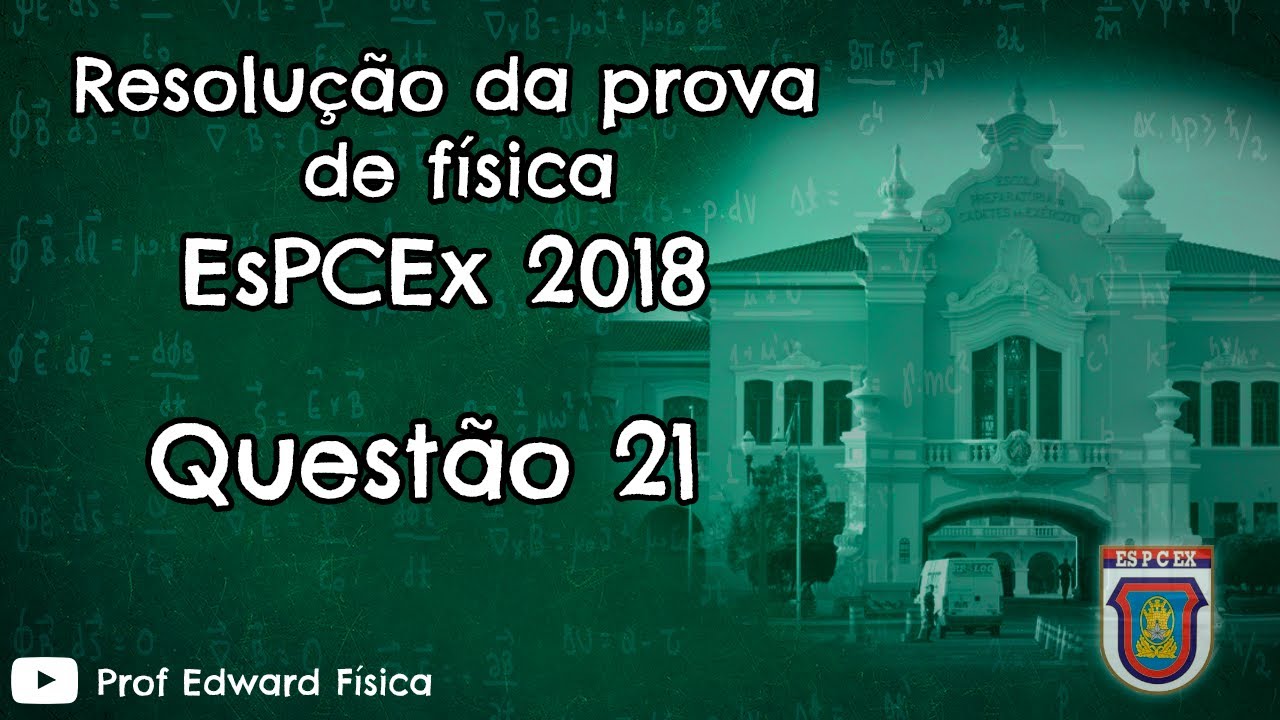 EsPCEx 2018 - Questão 21