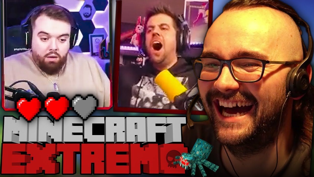 REACCIÓN a las MUERTES 💀 de Minecraft EXTREMO 🤣 Xokas