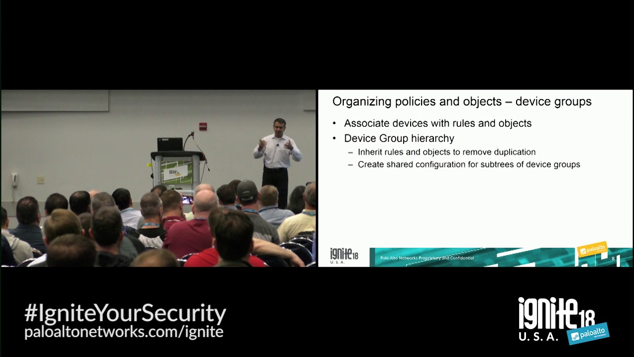 Best Practices for the Centralized Firewall Management Using Panorama
