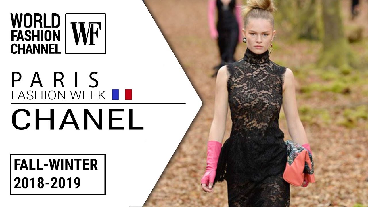 Chanel fall-winter 2018 - 19 Неделя Моды в Париже