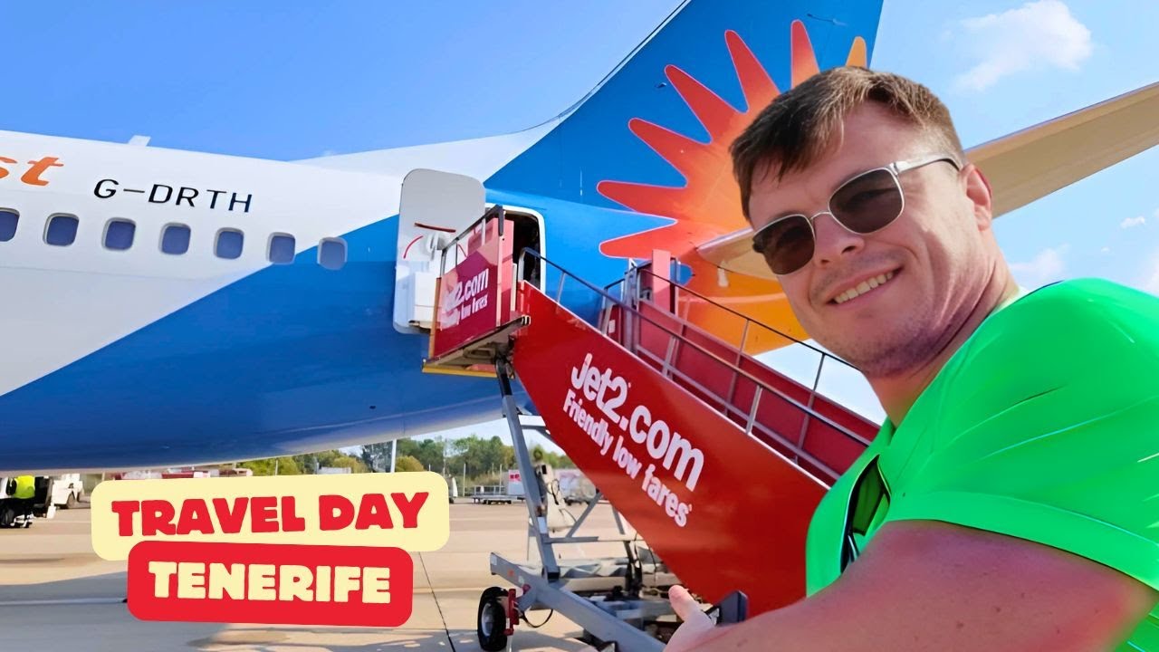 Tenerife travel day  JET2 Crazy at the airport !!!