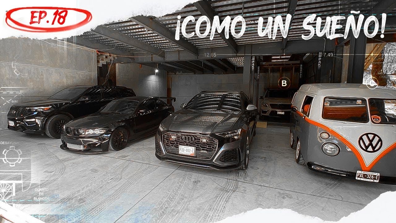 TERMINAMOS EL GARAJE Y REUN&Iacute; MIS COCHES 😱 (JUCASA Ep. #18) | JUCA