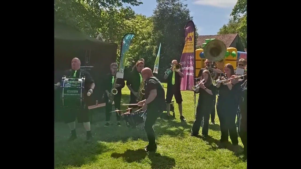 Dweilorkest Underkoffer bij Borger beweegt 2025