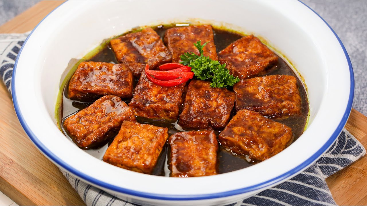 BIKIN NASI CEPAT LUDES | Tahu Goreng Masak Kecap