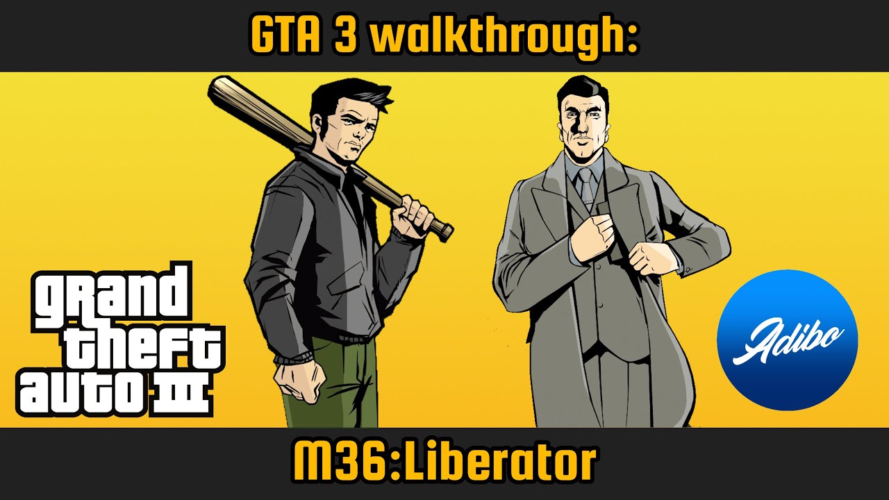 Claude rescues an old oreintal gentelman from the colombian cartels.GTA 3 walkthrough
