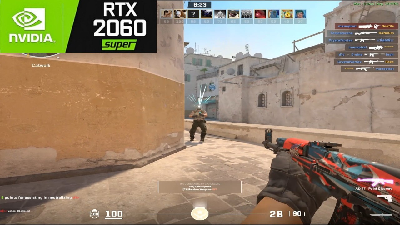 RTX 2060 Super + Ryzen 5 5600 (RAM 32GB) | CS2