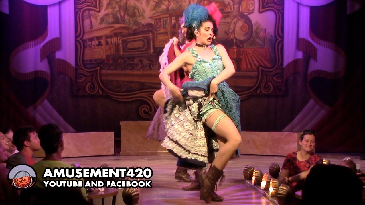 CAN-CAN GIRLS LIL'S WILD WEST REVUE Cedar Point 2017 | amusement420